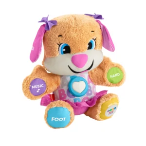 Laugh & Learn Smart Stages Sis Puppy Plush Learning Toy for Baby