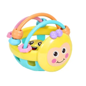 Kids Early Educational Rattles Ball Toys Colorful Soft Hand Grasping