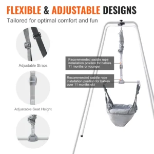 Baby Toddler Swing Set, Toddler Swing for Outdoor/Indoor Play