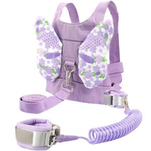 Baby Strap Carrier Kids Backpack for Toddlers Boy Purple Cotton Polyester Girl Child