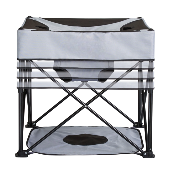Adjustable Height Travel Activity Seat with Floor Mat, Portable Baby Chair - Image 2